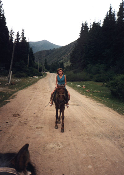 Semenovskoye Canyon, Kyrgyzstan.